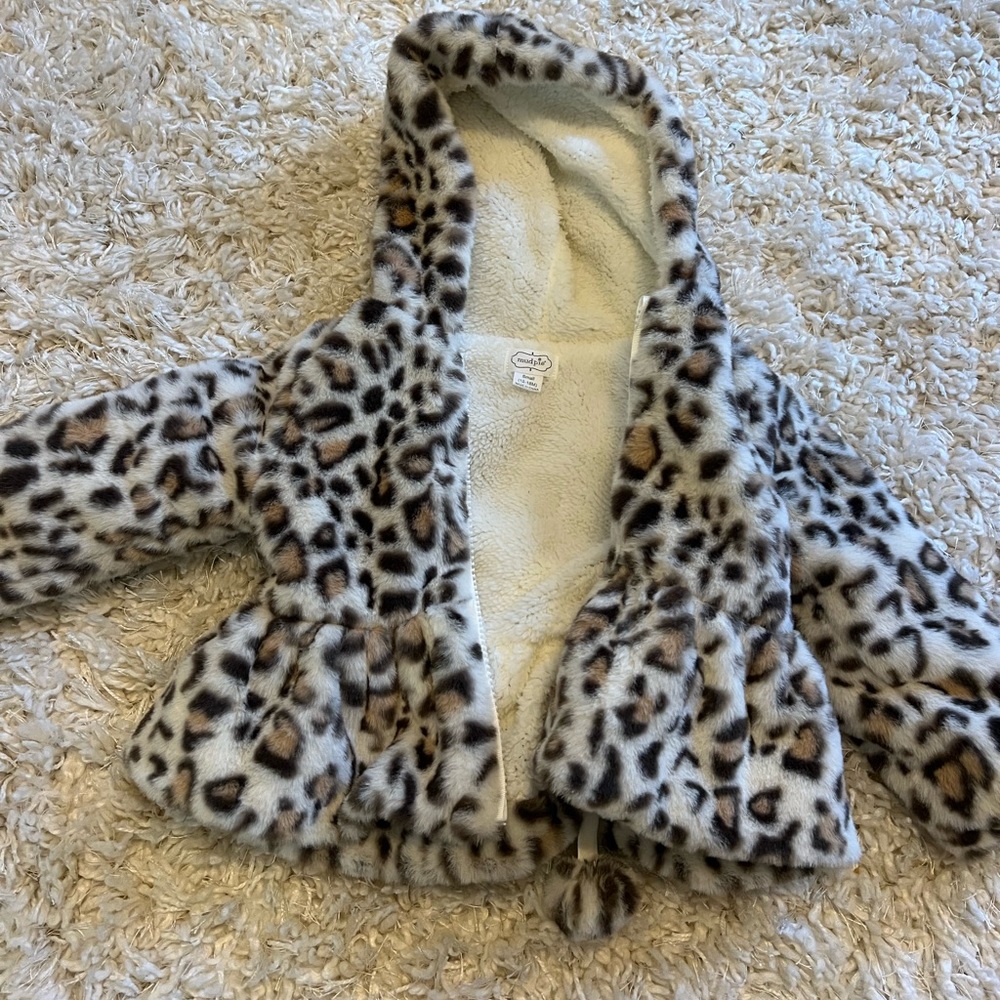 Baby girl leopard jacket
